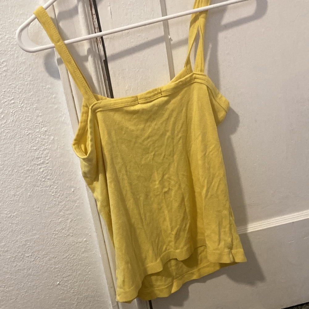 Ocean blue Los Angeles Lakers women’s tank top, XL yellow - Picture 5 of 7